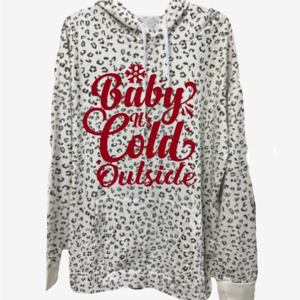 Made to order lightweight hoodie, baby. It’s cold outside.